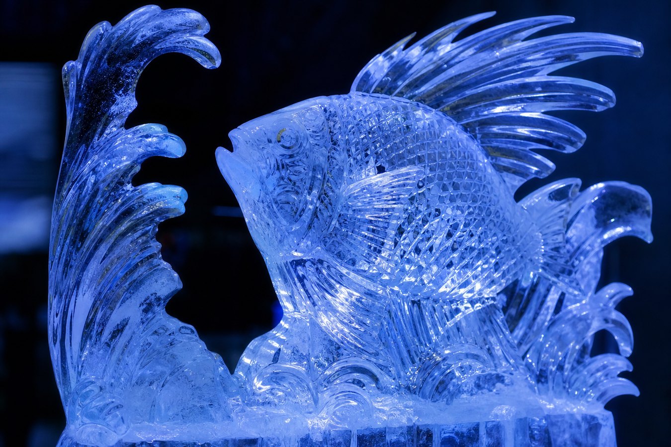 Ice carving award craft
