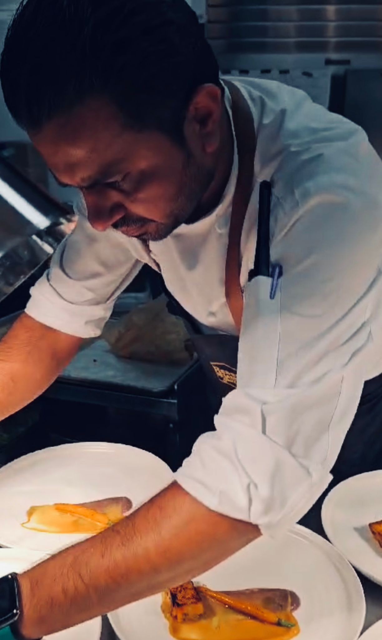 Chef Vasanth at work