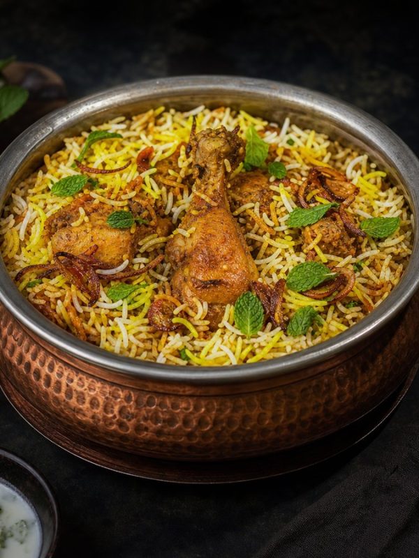 Hyderabadi Chicken Biryani