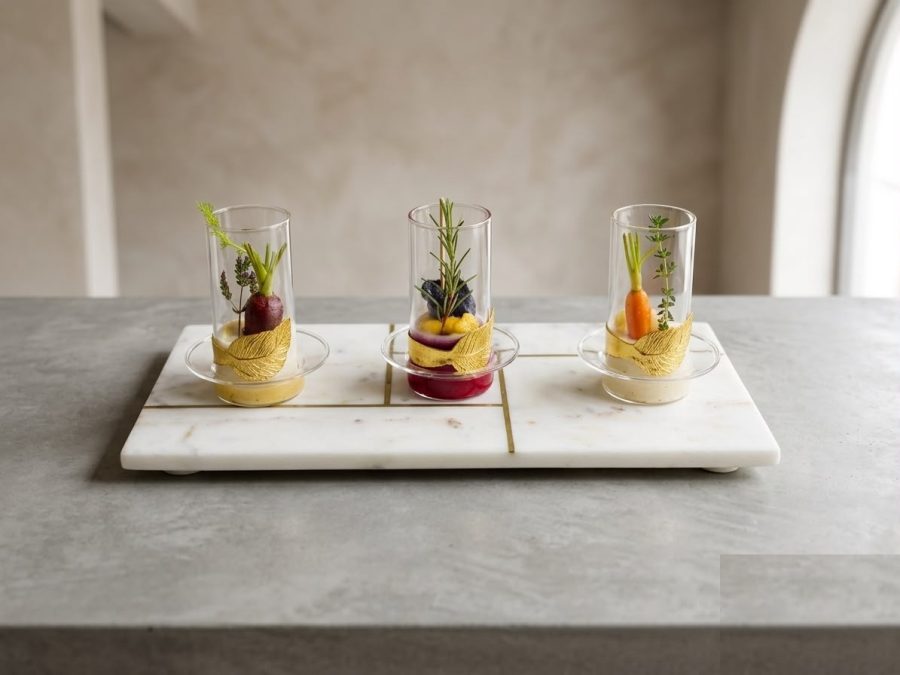 Garden Cylinder Appetizers